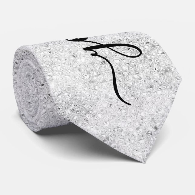 Cravate d'étincelles de Parties scintillant d'arge (Roulé)