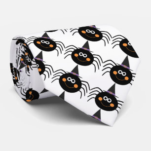 Cravate d'Halloween/araignées mûres