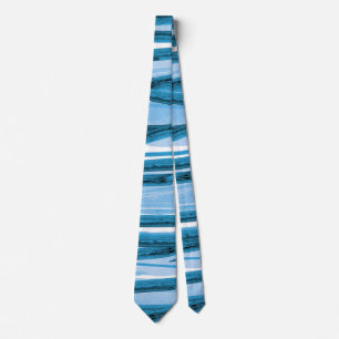 Cravate d'humeur bleue