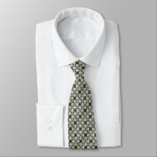 Cravate diamant vert