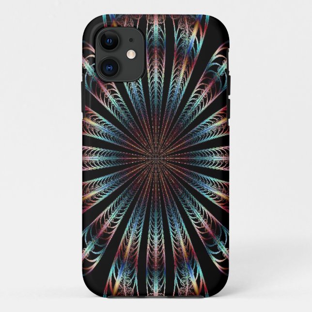 Cravate Die Fractal à peine Il iPhone 5/5S Coque (Dos)