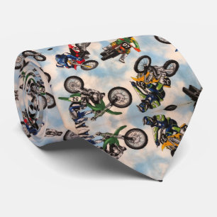 Cravate d'impression moto