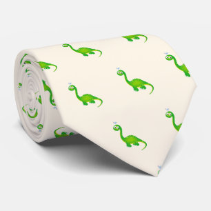 Cravate Dinosaure avec Birdie en haut