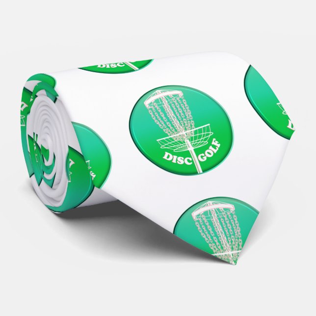 Cravate Disque Golf Frisbee Cage (Roulé)