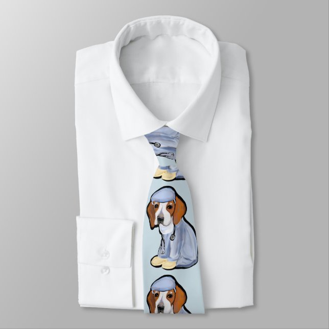 Cravate Docteur Beagle (Attaché)