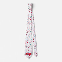 Docteur nom personnalisé stethoscope cadeau médica