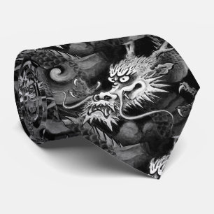 Cravate Dragon japonais ク イ タ
