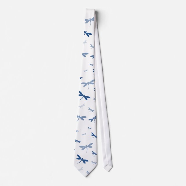 Cravate Dragonflies de couleurs personnalisées - Diverses  (Devant)