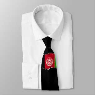 Cravate Drapeau Afghanistan