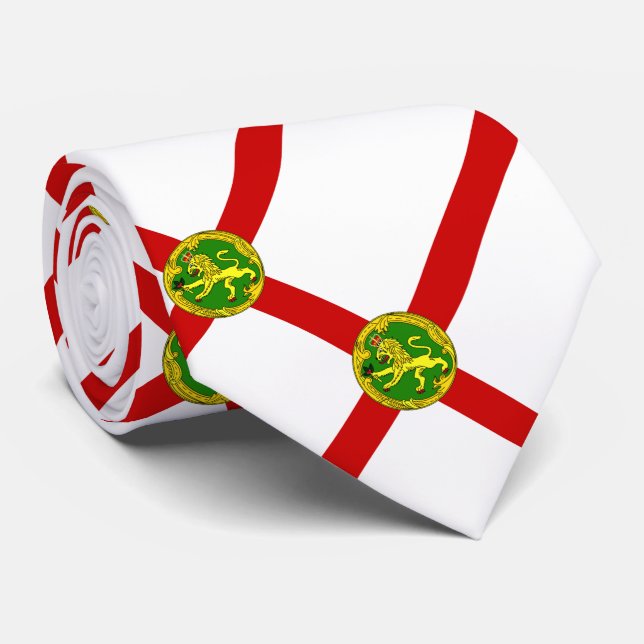 Cravate Drapeau alderney patriotique (Roulé)