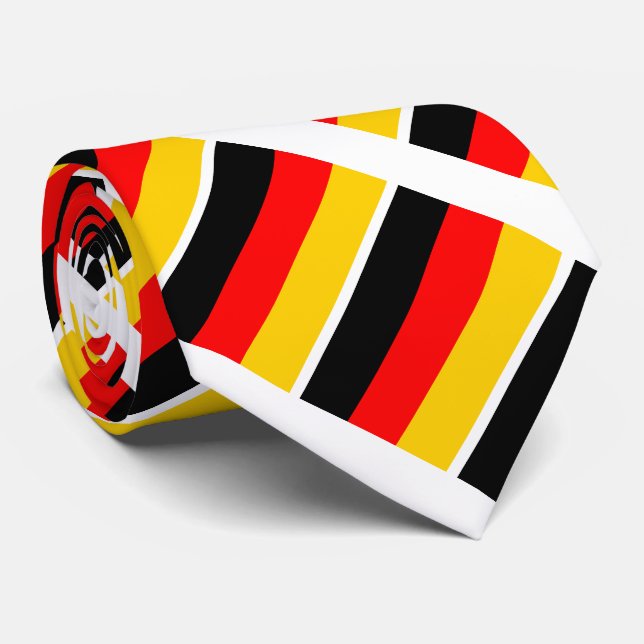 Cravate Drapeau Allemagne (Roulé)