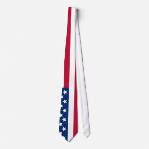 Cravate Drapeau américain