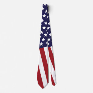 Cravate Drapeau américain