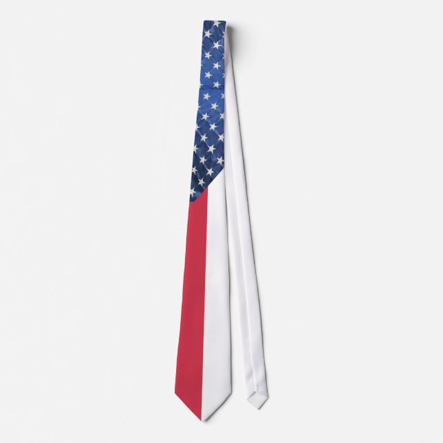 CRAVATE DRAPEAU AMÉRICAINE (Devant)