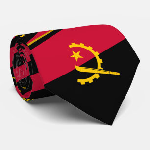 Cravate Drapeau angolais, Drapeau de l'Angola
