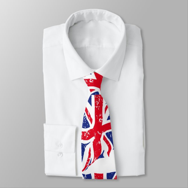 Cravate Drapeau britannique (Attaché)