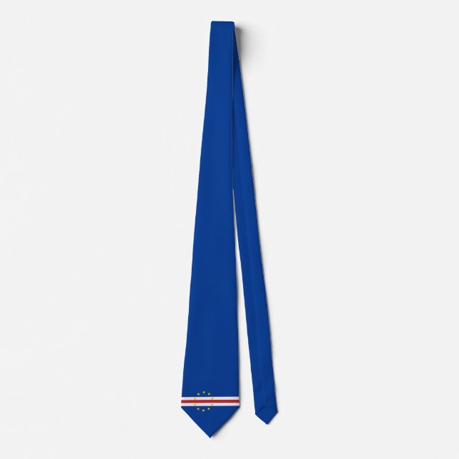 Cravate Drapeau cap-verdien (Cap-Vert) (Devant)