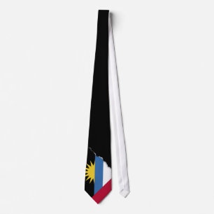 Cravate Drapeau d'Antigua-et-Barbuda