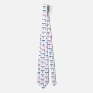 Cravate Drapeau de fierté trans Chai