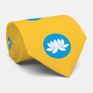 Cravate Drapeau de Kalmoukie