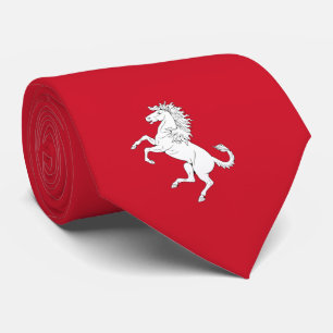 Cravate Drapeau de Kent (Cheval Blanc) (Comté d'Angleterre