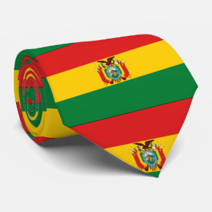 Cravate Drapeau de la Bolivie
