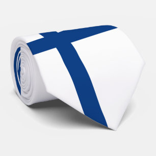 Cravate Drapeau de la Finlande