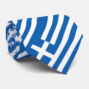 Cravate Drapeau de la Grèce
