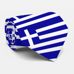 Cravate Drapeau de la Grèce