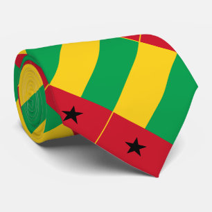 Cravate Drapeau de la Guinée Bissau