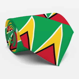 Cravate Drapeau de la Guyane