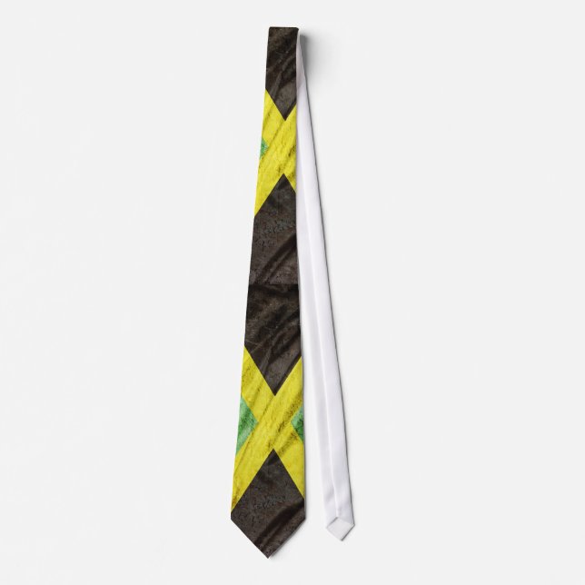 Cravate Drapeau de la Jamaïque (Devant)