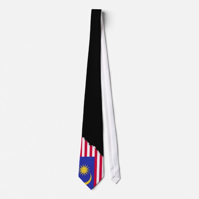 Cravate Drapeau de la Malaisie (Devant)