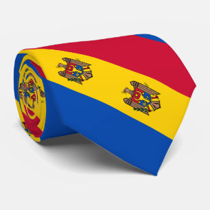 Cravate Drapeau de la Moldavie