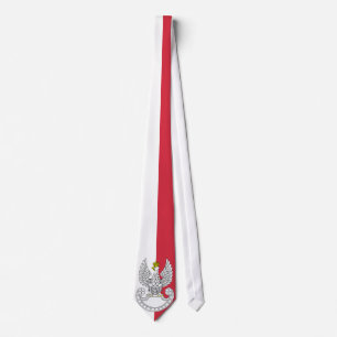 Cravate Drapeau de la Pologne