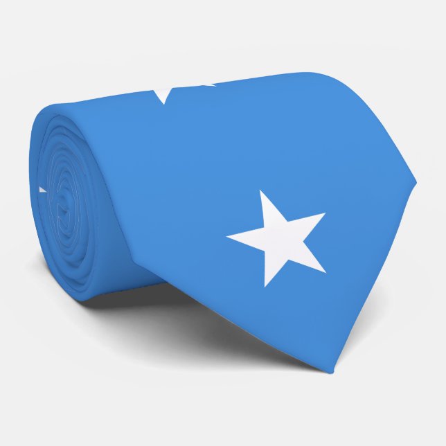 Cravate Drapeau de la Somalie (Roulé)