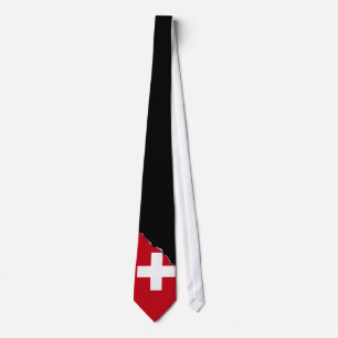 Cravate Drapeau de la Suisse