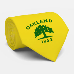 Cravate Drapeau de la ville d'Oakland (Californie)