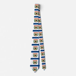 Cravate Drapeau de la Virginie Occidentale
