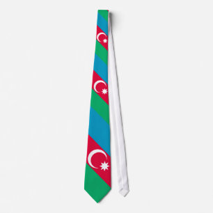 Cravate Drapeau de l'Azerbaïdjan