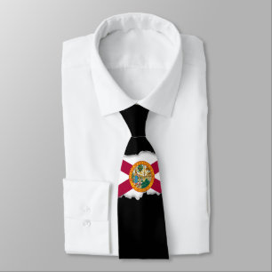 Cravate Drapeau de l'État de Floride