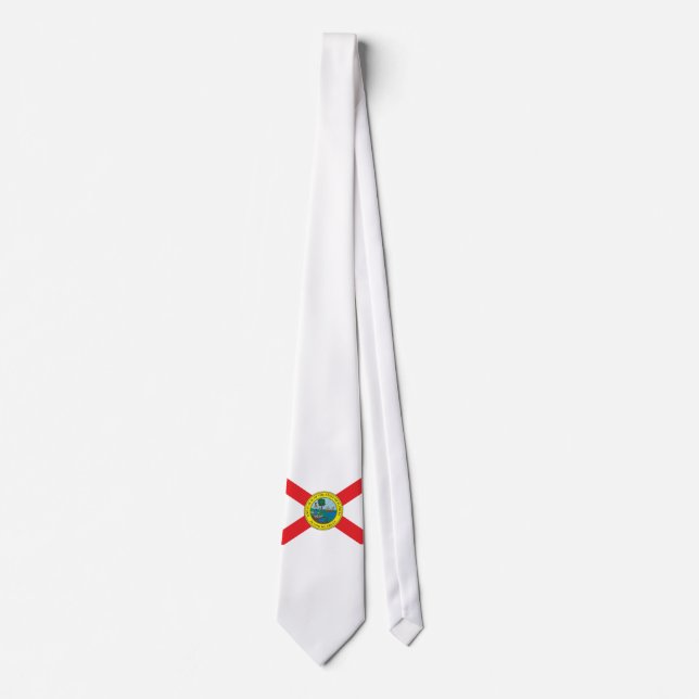 Cravate Drapeau de l'État de Floride (Devant)