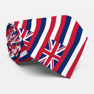 Cravate Drapeau de l'État d'Hawaii
