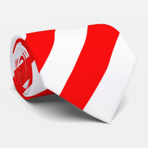 Cravate Drapeau de l'Indonésie