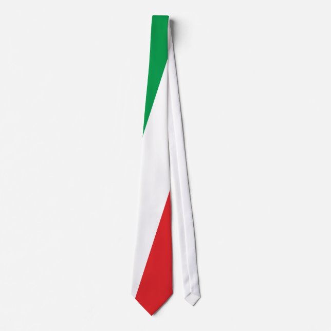Cravate Drapeau de l'Italie (Devant)
