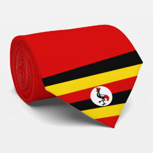 Cravate Drapeau de l'Ouganda