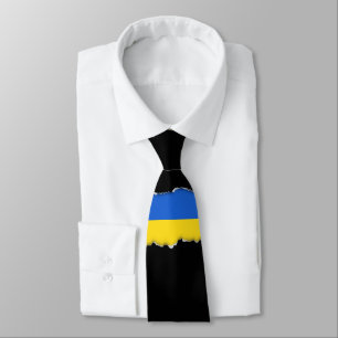 Cravate Drapeau de l'Ukraine