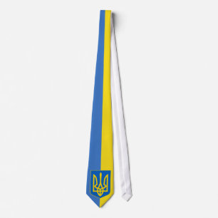 Cravate Drapeau de l'Ukraine