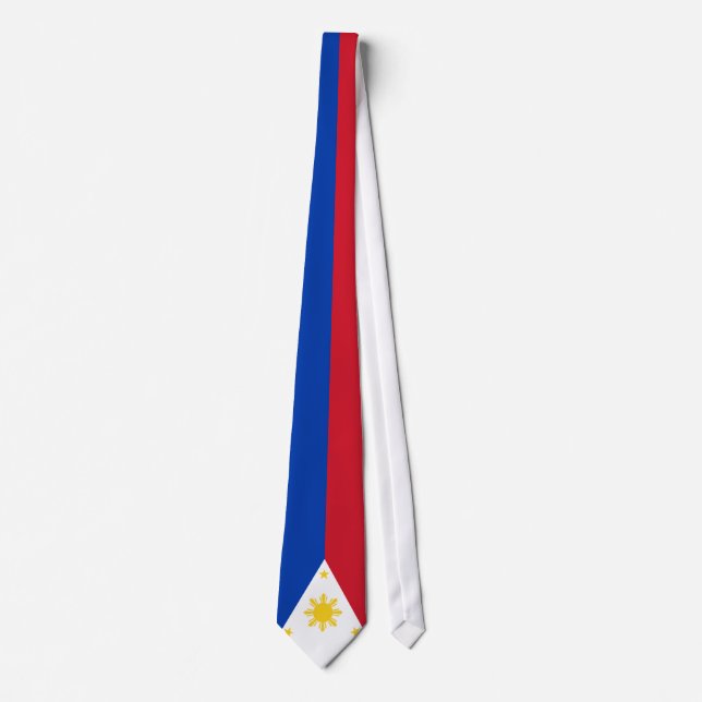 Cravate Drapeau de Philippines (Devant)