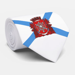 Cravate Drapeau de Rio de Janeiro (Brésil)
